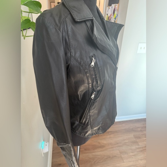 Pelle Studio Womens Motorcycle Jacket | Genuine Leather | Size: M - Picture 4 of 13